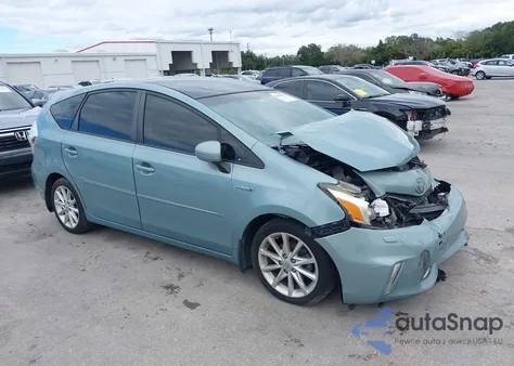 2013 Toyota Prius V Five из США, поврежденный, VIN JTDZN3EU3D3276098